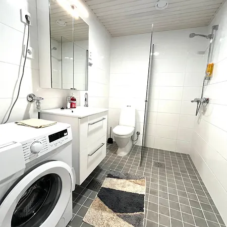 Apartmán New Cozy 2br Near Airport Vantaa